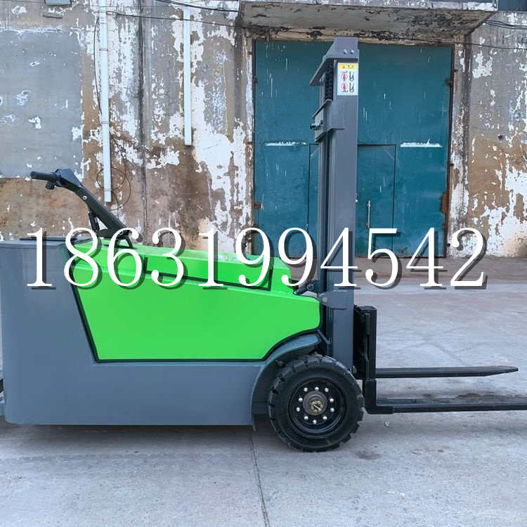 特克斯县小型电动叉车1吨2吨步行站驾式电瓶堆高充电装卸车液压升降车铲车